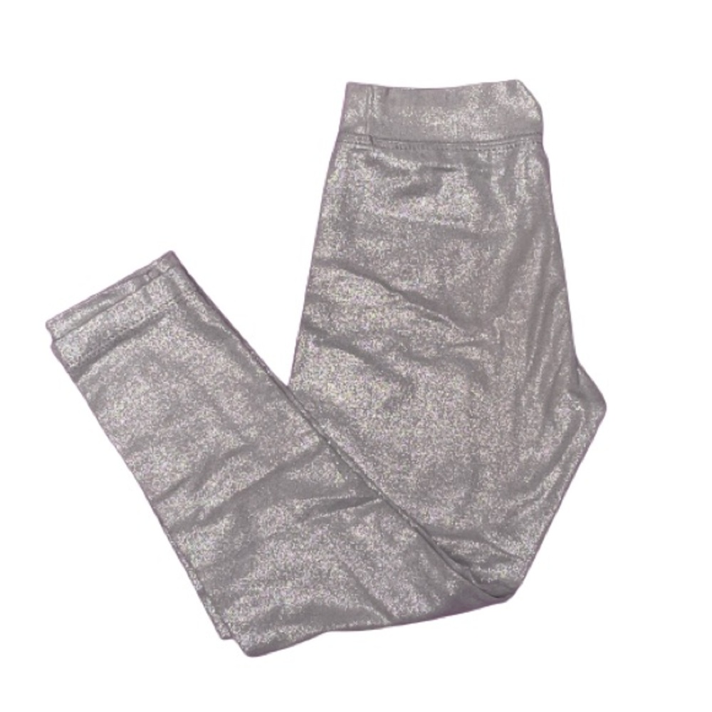 365 Kids from Garanimals Size 6 Girls Sliver Leggings